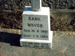 WEYER Basil 1951-1952