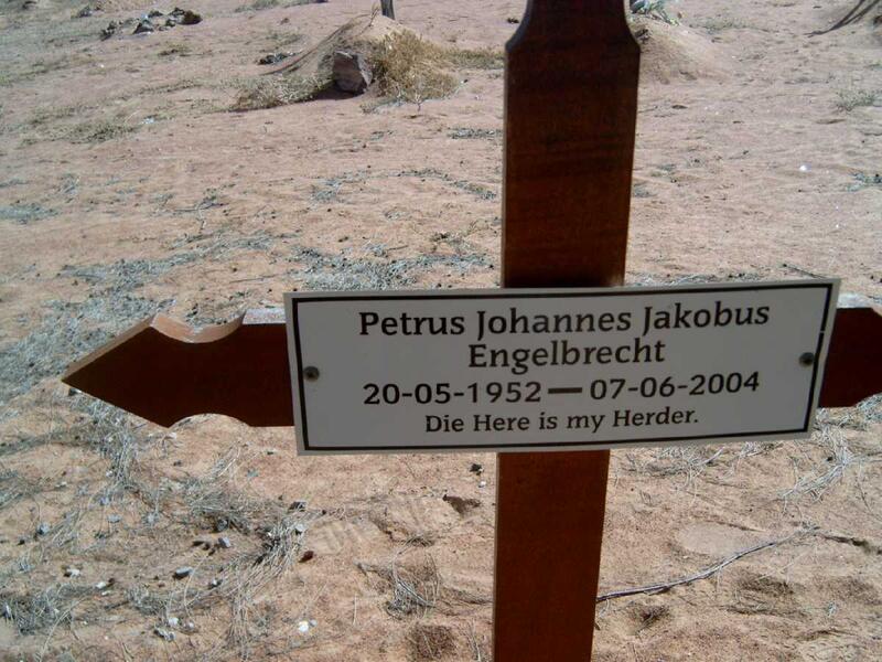 ENGELBRECHT Petrus Johannes Jakobus 1952-2004