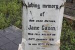 GAVIN Jane -1931