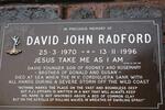 RADFORD David John 1970-1996
