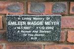 MEYER Emileen Maggie 1907-2002