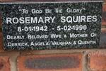 SQUIRES Rosemary 1942-1990