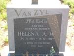 ZYL Helena A.W., van 1921-1987