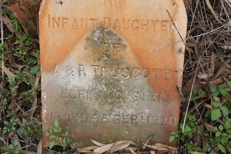 TRUSCOTT Daughter 1920-1920