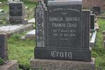 CRAIG Cornelia Dorthea Francis 1873-1950