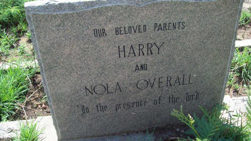 OVERALL Harry and Nola