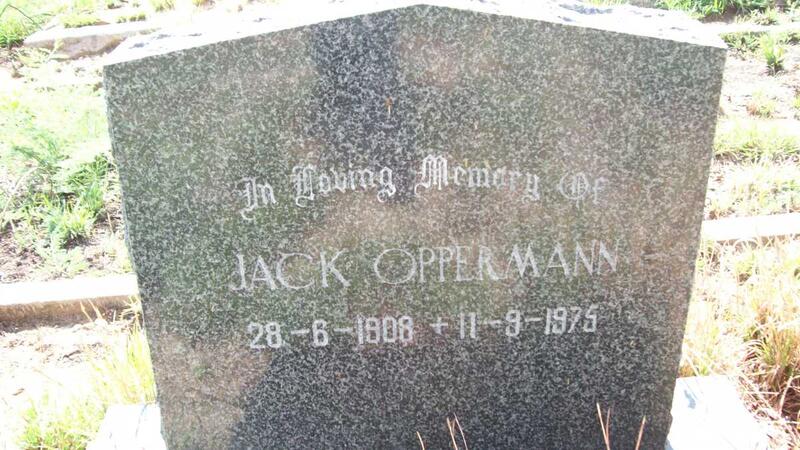 OPPERMANN Jack 1908-1975