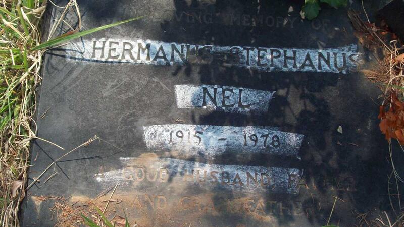 NEL Hermanus Stephanus 1915-1978