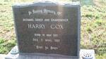 COX Harry 1917-1997