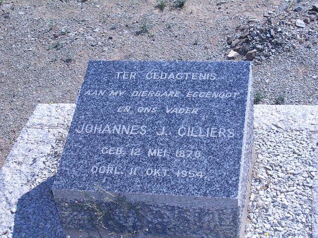 CILLIERS Johannes J. 1878-1954