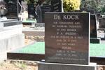 KOCK Johan, de 1916-1983 & P.A. Du Plessis 1923-1977