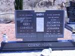 CORNELISSEN Gert Cornelis 1917-1987 & Jacomina Elizabeth Johanna 1918-1997