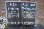 KOEKEMOER Gertuida Wesselina Johanna nee VAN DER LINDE 1921-2009