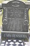 RENSBURG R.I., Janse van 1863-1915 & A.M.M. LOUW 1870-1955