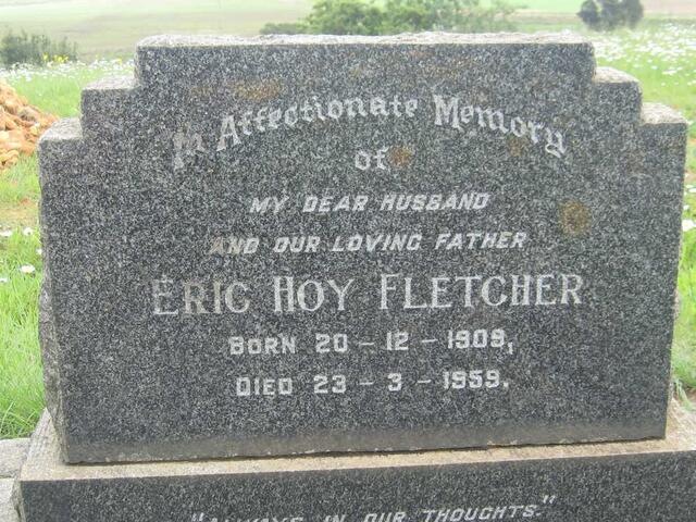 FLETCHER Eric Hoy 1909-1959