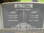 ALTONA Eddy 1890-1970 & Annie 1902-1995