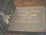 PLESSIS Hester Esmé, du nee FOURIE 1963-1984_2
