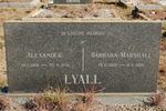 LYALL Alexander 1904-1975 & Barbara MARSHALL 1902-1969