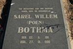 BOTHMA Sarel Willem 1911-1998