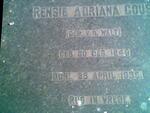 GOUS Rensie Adriana nee VAN DER WALT 1849-1935