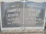 REYNECKE Johannes J. 1866-1949 & Jacoba F.M. v.d.WALT 1865-1944