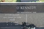 O'KENNEDY Faan 1943-1994