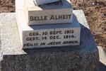 ALHEIT Belle 1913-1914