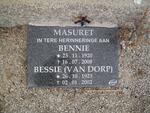 MASURET Bennie 1920-2008 & Bessie VAN DORP 1923-2002