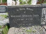 GREEN Marchant Spurgeon 1895-1968