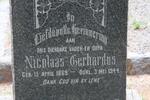 ? Nicolaas Gerhardus 1869-1944