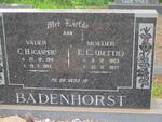 BADENHORST C.H. 1914-1983 & E.C. 1923-1977