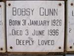 GUNN Bobsy 1926-1996