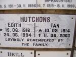 HUTCHONS Ian 1914-2003 & Edith 1916-1994