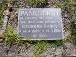 PANKHURST Raymond Harry 1925-1990