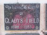 FIELD Gladys 1898-1983