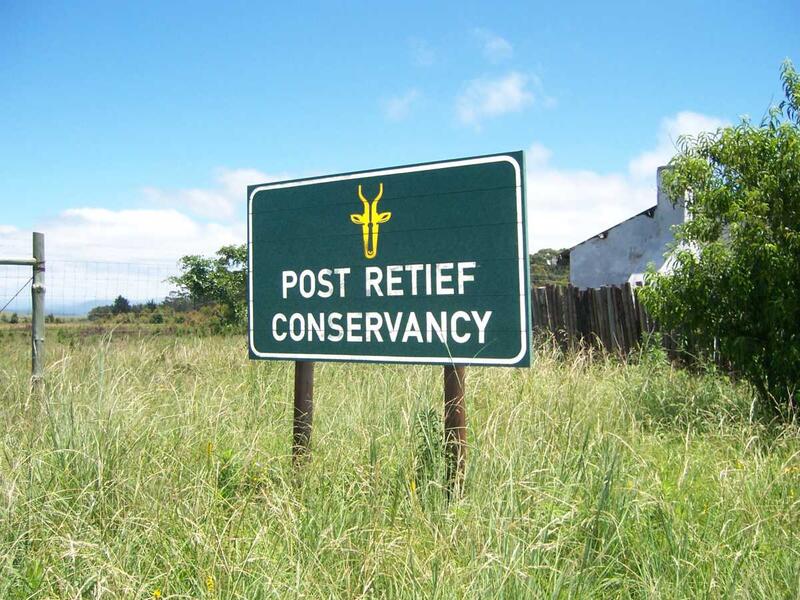 2. Post Retief Conservancy signage