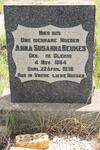 BEUKES Anna Susanna nee DE CLERGQ 1854-1936
