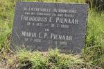 PIENAAR Theodorus E. 1871-1938 & Maria E.P. 1886-1980