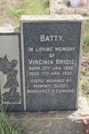 BATTY Virginia Bridie 1928-1938