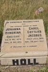 HÖLL Carel Gottlieb Jacobus 1873-1957 &  Johanna Hendrina COETZER 1879-1945