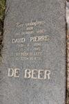 BEER David Pierre, de 1880-1945