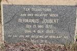 JOUBERT Hermanus 1872-1953
