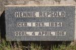REPSOLD Hennie 1894-1916