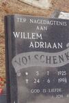VOLSCHENK Willem Adriaan 1925-1996