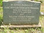ROBINSON William Thomas 1866-1960 & Anne Matilda Charlotte 1872-1954