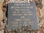 THEUNISSEN Ebden Lucas 1925-1984 & Hester Elizabeth HENEGAN 1899-1971