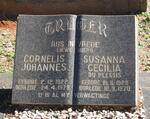 TRUTER Cornelius Johannes 1922-1979 & Susanna Cecilia DU PLESSIS 1928-1970