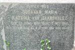 JAARSVELDT Susanna Maria Katrina, van 1888-195?
