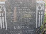 RABBOLINI Frederick Henry 1883-1954 & Anna Angela SCIOCATTI 1890-1954
