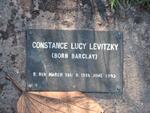 LEVITZKY Constance Lucy nee BARCLAY 1911-1993